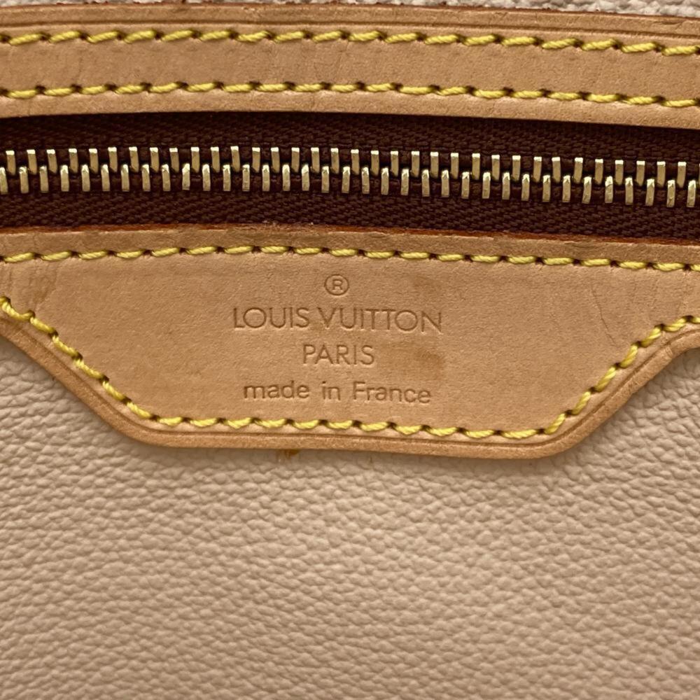 LOUIS VUITTON Brown Monogram Canvas Tote Bag - Picture 10 of 12